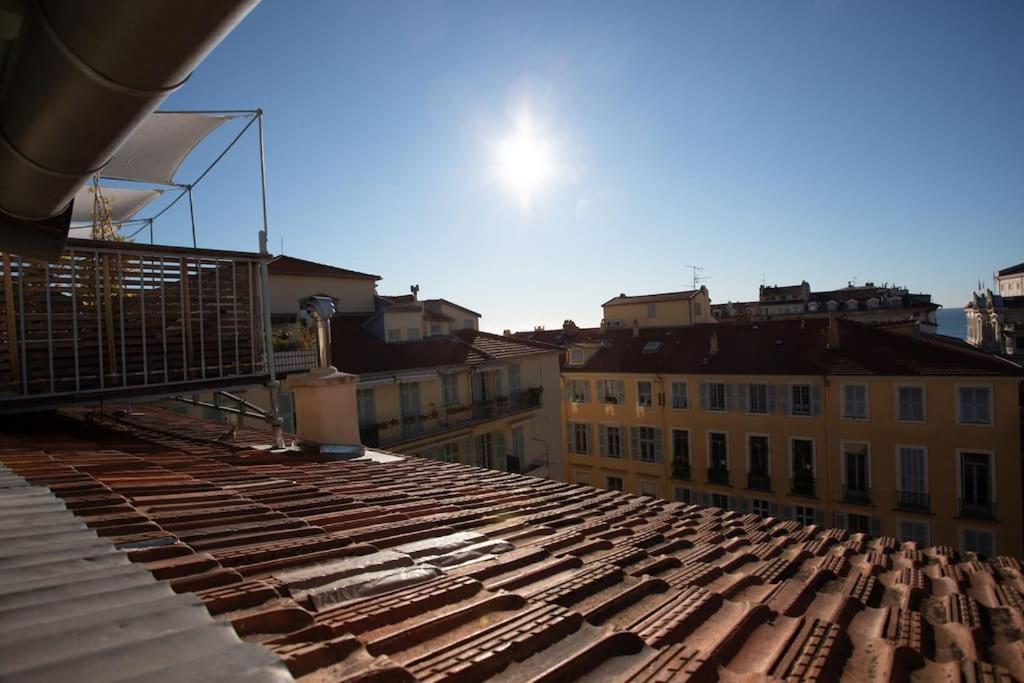 #9 Opera'S Duplex Panoramic Sea View Terrace & Ac 1Min To Beach Nice Eksteriør billede