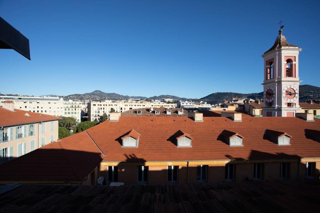 #9 Opera'S Duplex Panoramic Sea View Terrace & Ac 1Min To Beach Nice Eksteriør billede